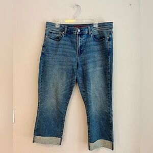 Lucky Brand Sweet Mid Rise Crops
